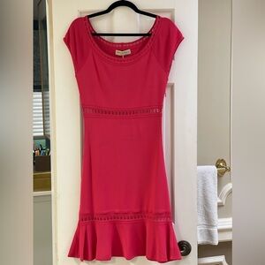 Emilio Pucci size Large Coral knit dress. Super condition